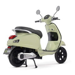 Scuter Electric N-Moto EL3 Verde – Motor Bosch 1000W, Dimensiuni 1760×540×1130mm, Greutate 65Kg, Viteză Max. 45 km/h, Autonomie 60 km, Baterii 72V, APP, GPS, Carte RAR (C.I.V) + CADOU Tricou N-Moto