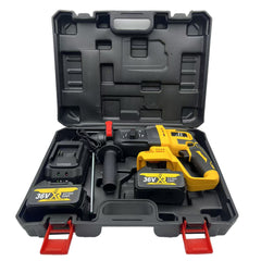 Mașină de Găurit Electrică AT PERFORMANCE® 1680W, 3500rpm, 2 Baterii 36V, 26mm, Fără Fir, Albastru – Putere și Precizie pentru Profesioniști și Bricolaj