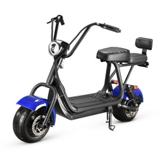 Mini Harley Electrică 800W 48V | Scuter Urban AT PERFORMANCE®, Autonomie 35 km, Se Conduce Fără Permis 25 km/h Dimensiuni 141 x 31 x 64 cm