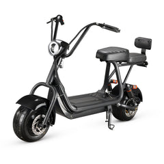 Mini Harley Electrică 800W 48V | Scuter Urban AT PERFORMANCE®, Autonomie 35 km, Se Conduce Fără Permis 25 km/h Dimensiuni 141 x 31 x 64 cm