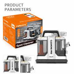 Aspirator, Aparat de Curatat HALEY, cu Injectie/Extractie, 1000W, Elimina Murdaria si Bacteriile in doar Cateva Minute