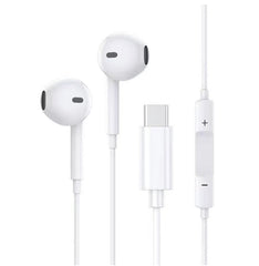 Căști In-Ear cu Microfon și Control Integrat, Conector Type-C, 1.3m – Sunet Hi-Fi, Compatibile Android & Huawei