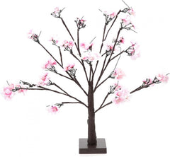 Pom decorativ luminat pentru interior/exterior roz