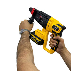 Mașină de Găurit Electrică AT PERFORMANCE® 1680W, 3500rpm, 2 Baterii 36V, 26mm, Fără Fir, Albastru – Putere și Precizie pentru Profesioniști și Bricolaj
