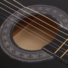 Chitară Acustică 38" Negru