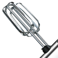 Mixer de Mână din Inox HALEY 500W – 5 Viteze, Silențios, Motor Puternic, Accesorii Incluse