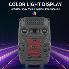 Boxă Portabilă Bluetooth AT PERFORMANCE® -1429, 8W, LED, 1200mAh, Microfon