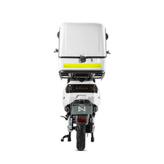 Scuter Electric N-Moto LX05-DELIVERY – Alb, 25 km/h, Fără Permis, Motor BOSCH, 2× Baterii Lithium 60V, Greutate estimativă 90–95 kg, Dimensiuni 1940 × 720 × 1330 mm, Autonomie 150 km, COC & EEC, Carte Rar (CIV), Ideal pentru Livrări +Tricou N-Moto