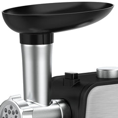 Mașină de Tocat Carne HALEY 2000W, Oțel Inoxidabil, Cutter cu Torsiune Mare, Ușor de Curățat, Port Mare pentru Alimentare