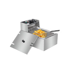 Friteuza Electrică Profesională din Inox – Putere 2500W, 6L