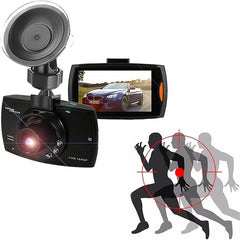 Cameră Auto DVR AT PERFORMANCE® 360° Full HD 1080P, Viziune Nocturnă, G-Sensor, Loop Recording, Mini Dash Cam cu Detecție Mișcare – Fără Card