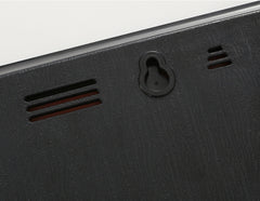 Ceas Digital de Masa AT PERFORMANCE®, cu Lumina Led Rosu, Alarma, 3 Niveluri de Luminozitate, Calendar, Temperatura, Functie Snooze, Mod de Noapte, 11x22cm.