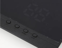 Ceas Digital de Masa AT PERFORMANCE®, cu Lumina Led Rosu, Alarma, 3 Niveluri de Luminozitate, Calendar, Temperatura, Functie Snooze, Mod de Noapte, 11x22cm.