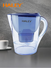 Cană Filtrantă Apă HALEY 3.5L Albastră – Filtru Multistrat, Gura Anti-Praf, Indicator Schimb Filtru, Design Compact