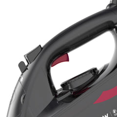 Fier de călcat cu abur HALEY® HY-2060, 2400W, Talpă ceramică, Abur vertical, Auto-curățare, Negru