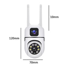 Camera Supraveghere video, AT PERFORMANCE®, conexiune 4G, 4MP 1080P HD, intelligent tracking, PTZ, WIFI, Lan, Rotire, Alarma miscare, Interior - Exterior, Pentru Camera Video de Supraveghere si Auto, Telefon, Aparat Foto, HUB, Console, ALB.