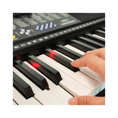 Orga electronica AT PERFORMANCE®, 61 de clape luminate Led MK-2108, Functii invatare, redare USB si Jack, Inregistrare.