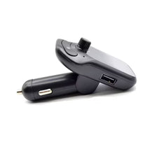 Modulator Auto KlaussTech, Bluetooth, 2 x Porturi USB, Micro SD, Ecran LED, 87 dB, ABS, Handsfree, Negru