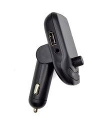 Modulator Auto KlaussTech, Bluetooth, 2 x Porturi USB, Micro SD, Ecran LED, 87 dB, ABS, Handsfree, Negru