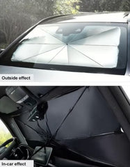 Pachet Auto AT PERFORMANCE®, Siguranță & Confort: Oglindă DVR Dual Full HD + Parasolar Pliabil UV – Protecție Completă Pentru Mașina Ta