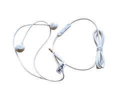 Casti Intraauriculare KLGO KS 11 Cu Fir , Microfon , Butoane Control Volum , Dynamic Sound , Alb