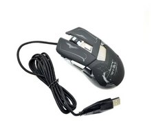 Mouse Gaming Weibo, S10 cu senzor optic rezolutie 1600/2400/3200 DPI, RGB