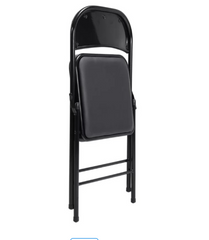 Scaun pliant Grunberg, Negru, cadru negru , Z28