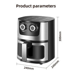 Friteuza cu geam Multifuncțională cu Aer AT PERFORMANCE – Gătit Sănătos, Rapid și Eficient