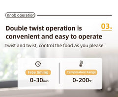 Friteuza cu geam Multifuncțională cu Aer AT PERFORMANCE – Gătit Sănătos, Rapid și Eficient