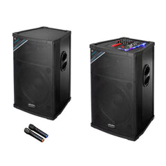 Set 2 boxe cu Active Profesionale Vlliodor 2005 cu 2 microfoane