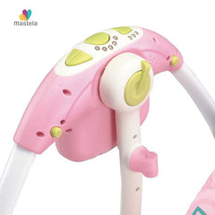 Balansoar Electric Portabil pentru Bebeluși Mastela Deluxe Portable Swing – 7 Melodii, 5 Viteze, 3 Temporizatoare, 2 Poziții de Înclinare