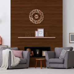 Set 10x Tapet top parchet, AT PERFORMANCE®, suprafata acoperire 1.8 mp, autoadeziv, waterproof, usor de montat, design modern, 30x60 cm, maro