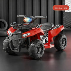 ATV Electric Copii KIDOO® L-168, 6V, 3–5 km/h, 3–8 ani – Distracție Off-Road, Sigur și Ușor de Utilizat
