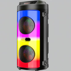Boxă Portabilă ZQS4248 AT Performance, cu Bluetooth, RGB și Microfon – 4” Party Speaker