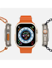 Pachet Smartwatch AMOLED 49mm + Boxă Karaoke cu 2 Microfoane AT PERFORMANCE® – Apel Bluetooth, Muzică, Fitness & Distracție