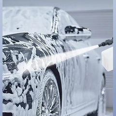 Pachet Auto 2 în 1: Spălător cu Presiune Portabil 36V + Parasolar Tip Umbrelă UV 140x75 cm | Întreținere Completă pentru Mașina Ta