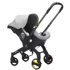 Căruciorul 2 în 1 KIDOO pentru Nou-Născuți– scaun auto & cărucior, sigur, ergonomic, elegant, perfect pentru bebeluși 0-18 luni, 0-13 kg