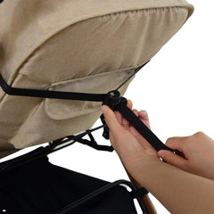 Cărucior 3 în 1 KIDOO – auto i-Size, landou, scaun sport și scoică auto. Suspensii, pliere rapidă, copertină extensibilă, centură 5 puncte. Ideal 0–36 luni. Sistem complet pentru părinți.