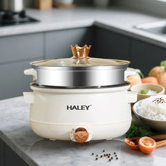 Haley HY-505 Cooker Electric 5L + 3L, 1200W, Multifuncțional cu Aburire & Gătire