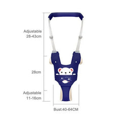 Ham Bebe cu Suport Tip Chilot Detasabil, At Performance, Premergator, Asistare Mers, Varsta 6-24 luni, Ursulet, Bumbac, Plasa, Ergonomic si sigur