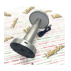 Lampa de birou, At Performance, portabila ciupercuta, 22 cm, Agintie