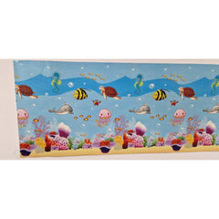 Rola Tapet 3D, autoadeziv/autocolant, AT PERFORMANCE®, spuma moale, design modern, pentru interior, usor de curatat, rezistent la apa, 68cmx2.8m, model acvatic, pesti