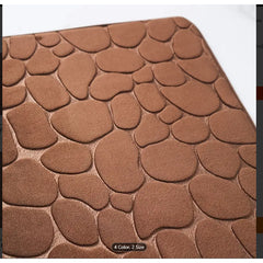 Covor baie, AT PERFORMANCE®, 100% poliester, 38X60 cm, maro