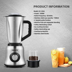 Blender de mână Haley HY-2942 – Putere mare și funcții avansate pentru mixare rapidă
