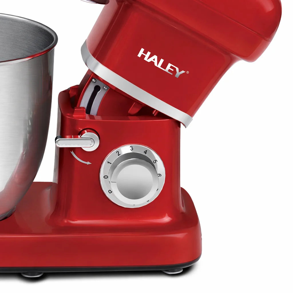 Mixer Planetar Profesional HALEY HY-2418, 2500W, Bol Inox 12L, 9 Viteze + Pulse, Display Touch
