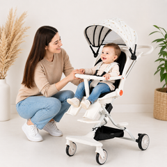 Cărucior Sport Pliabil Reversibil 360° KIDOO KD-2012, Compact, Ușor, Copii 6–36 luni