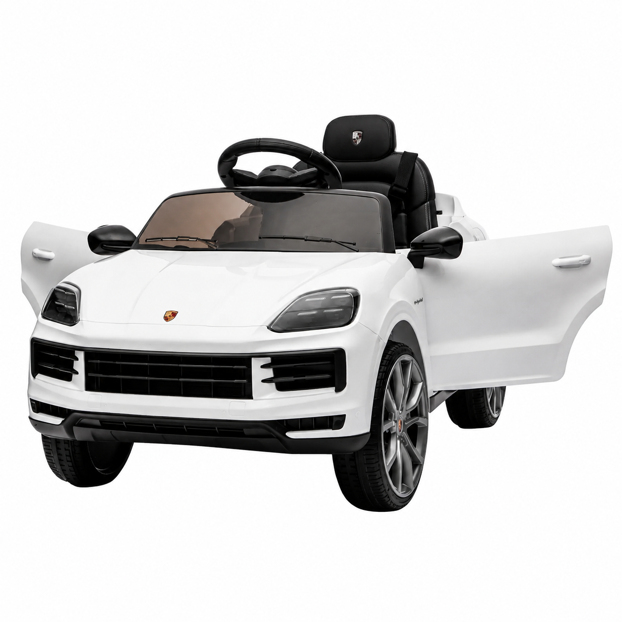 Mașinuță Electrică Pentru Copii Porsche, 12V, Telecomandă, MP3, USB, AUX, Radio FM, Viteză 2–4 km/h, Sarcină Maximă 30 kg, 3 Ani+
