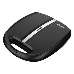 Aparat de Sandwich-uri HALEY HY-1041, 1400W, 8 Triunghiuri, Plăci Antiaderente, Încălzire Rapidă, Indicator Luminos, Negru