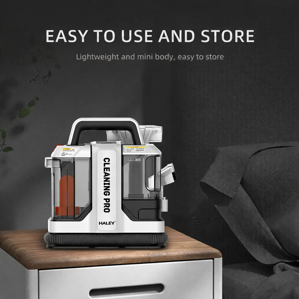 Aspirator, Aparat de Curatat HALEY, cu Injectie/Extractie, 1000W, Elimina Murdaria si Bacteriile in doar Cateva Minute