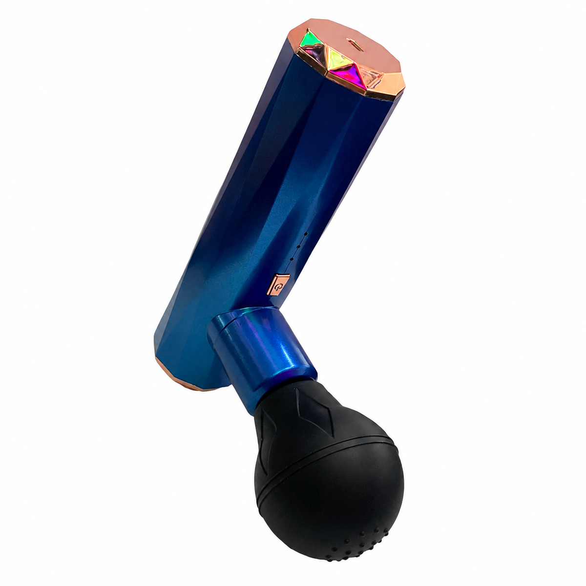 parat de Masaj Muscular AT PERFORMANCE® Mini Fascial Gun, 4000 RPM, Reîncărcabil, Intensitate Reglabilă, Baterie 1200mAh, Compact și Portabil